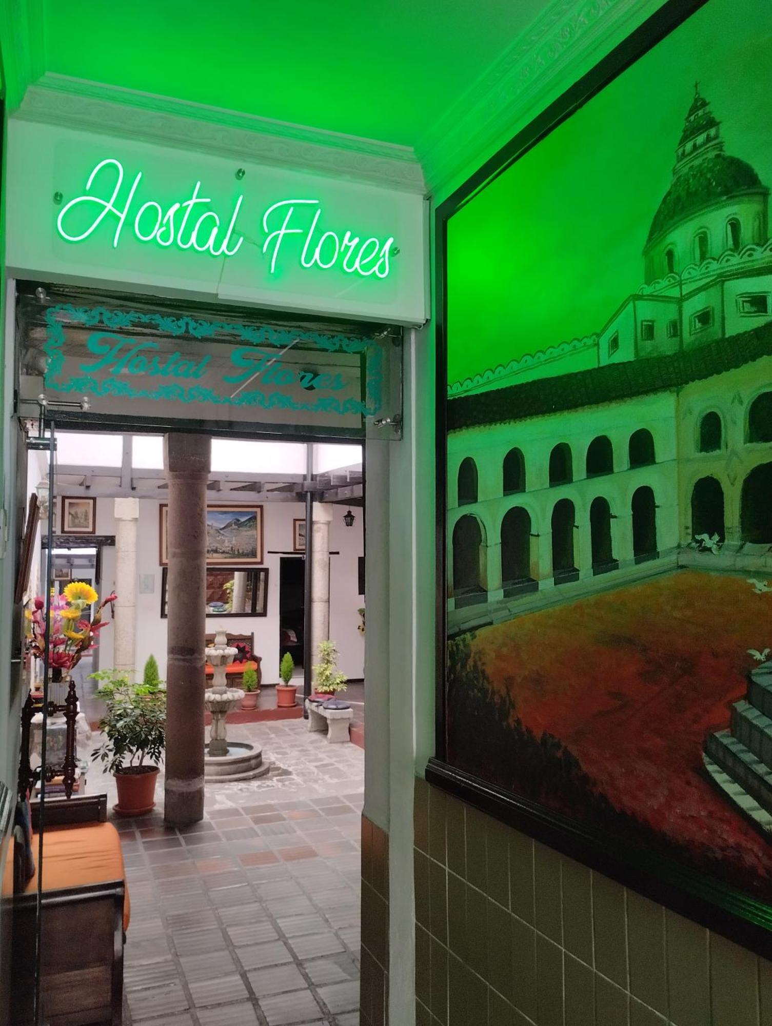 Hostal Flores Кито Экстерьер фото